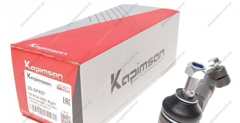 Наконечник тяги рульової (R) Renault Kangoo 97- KAPIMSAN 20-09907 (фото 1)