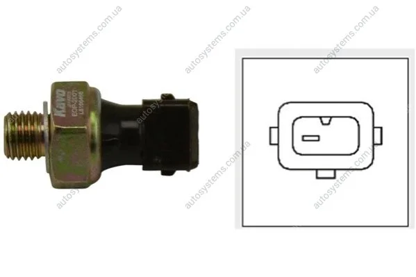 Датчик тиску оливи BMW 3 (E36/E46/E90/F30/F80)/5 (E39/E60/F10)/7(E38-F04) 95-17 (M12x1.5) KAVO EOP-2001 (фото 1)