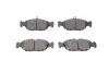 Колодки гальмівні (передні) Daewoo Lanos 97- (140.2x56/141.5x47) KAVO KBP-1005 (фото 6)