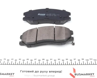 Колодки гальмівні (передні) Chevrolet Captiva/ Opel Antara A 06- KAVO KBP-1009