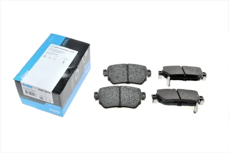 Колодки гальмівні (задні) Renault Kadjar/ Koleos/ Nissan Qashqai/ X-trail 13-/ Leaf 17- (TRW) KAVO KBP-6615