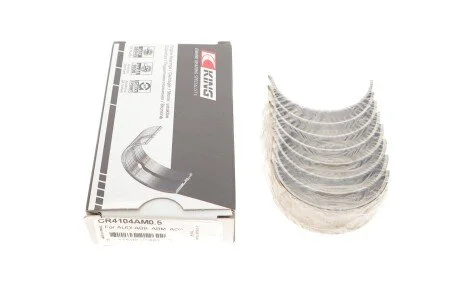 Вкладиші шатунні VW Caddy I/II 1.6/1.8 -97/T4/T5 2.0 90-15 (+0.50) King CR4104AM0.5