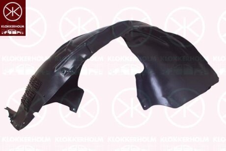 Підкрилок ніша колеса пластик лівий передній KLOKKERHOLM 0040385