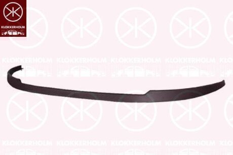Спойлер, передн., чорн. KLOKKERHOLM 1133225