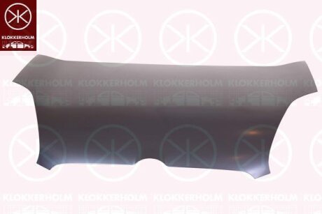 Капот, сталь KLOKKERHOLM 2043280