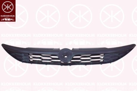 Облицювання радіатора, чорн., верхня частина KLOKKERHOLM 2043991