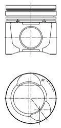 Поршень KOLBENSCHMIDT 40 074 600 (фото 1)