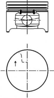 Поршень KOLBENSCHMIDT 40 277 620 (фото 1)