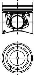 Поршень KOLBENSCHMIDT 40 666 600 (фото 1)