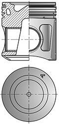 Поршень KOLBENSCHMIDT 41 478 600