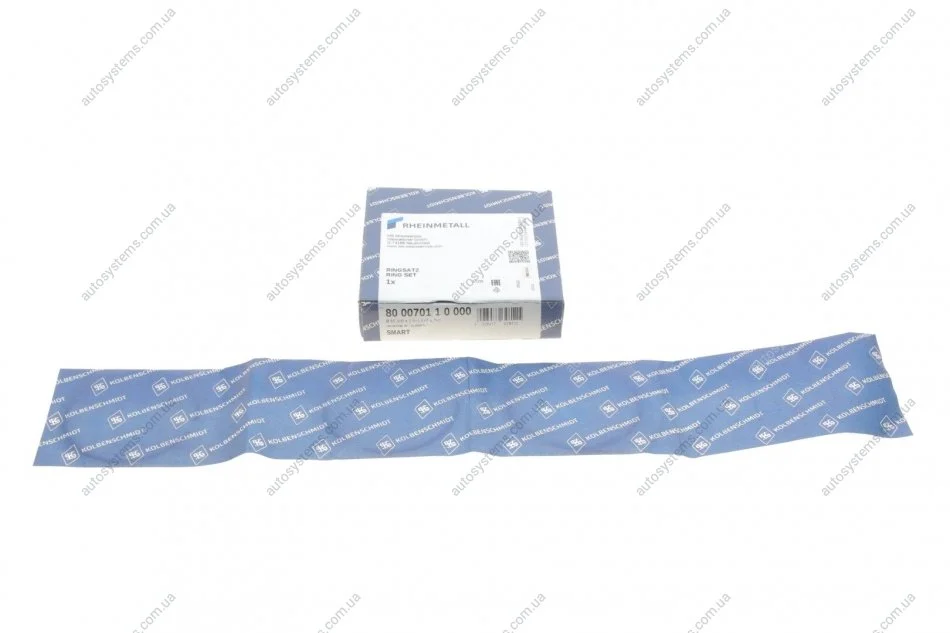 Комплект поршневих кілець DIESEL SMART 65,500 KOLBENSCHMIDT 800070110000 (фото 1)
