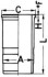 Гільза циліндра двигуна KOLBENSCHMIDT 89584110 (фото 2)