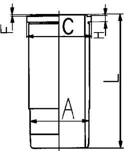 Гильза двигателя KOLBENSCHMIDT 89839110