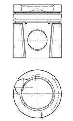 Поршень KOLBENSCHMIDT 94 896 600