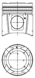 Поршень KOLBENSCHMIDT 99 697 600 (фото 1)