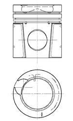 Поршень KOLBENSCHMIDT 99 984 600 (фото 1)