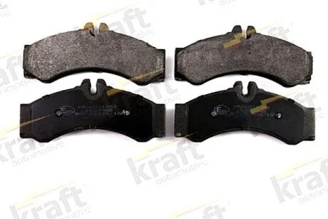 Тормозные колодки дисковые, комплект KRAFT 6001092