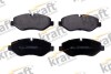 Тормозные колодки дисковые, комплект KRAFT 6001400 (фото 1)