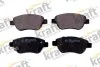 Тормозные колодки дисковые, комплект KRAFT 6001698 (фото 1)