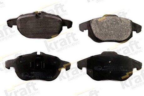 Тормозные колодки дисковые, комплект KRAFT 6001720