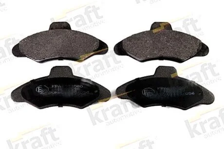 Тормозные колодки дисковые, комплект KRAFT 6002080