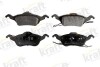 Тормозные колодки дисковые, комплект KRAFT 6002300 (фото 1)