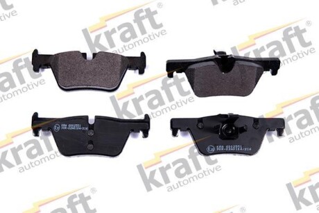 Тормозные колодки дисковые, комплект KRAFT 6002551