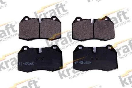 Тормозные колодки дисковые, комплект KRAFT 6002600