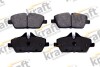 Тормозные колодки дисковые, комплект KRAFT 6002668 (фото 1)