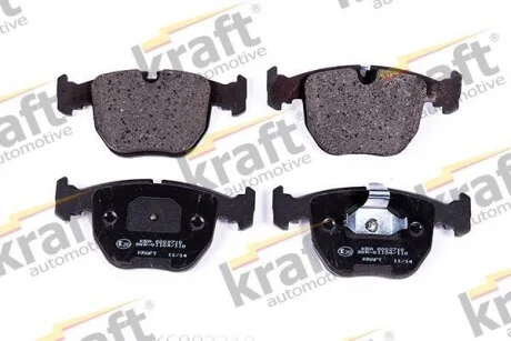 Тормозные колодки дисковые, комплект KRAFT 6002710