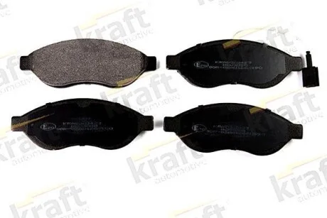 Тормозные колодки дисковые, комплект KRAFT 6003423