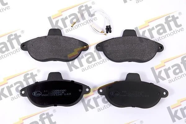 Тормозные колодки дисковые, комплект KRAFT 6005660 (фото 1)