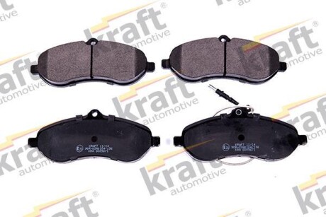 Тормозные колодки дисковые, комплект KRAFT 6005671