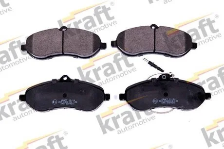 Тормозные колодки дисковые, комплект KRAFT 6005671