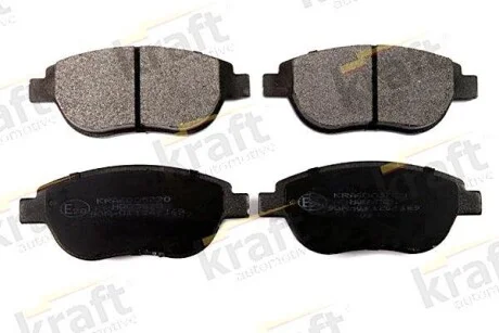 Тормозные колодки дисковые, комплект KRAFT 6005720
