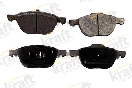 Тормозные колодки дисковые, комплект KRAFT 6006415