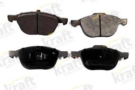 Тормозные колодки дисковые, комплект KRAFT 6006415