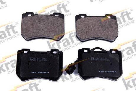 Тормозные колодки дисковые, комплект KRAFT 6006804