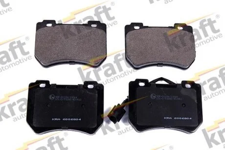 Тормозные колодки дисковые, комплект KRAFT 6006804