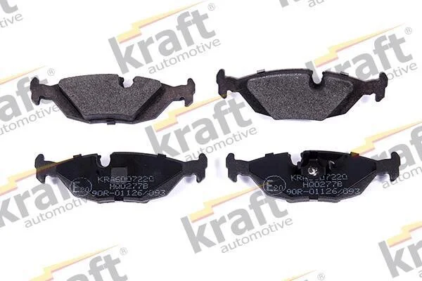 Тормозные колодки дисковые, комплект KRAFT 6007220 (фото 1)