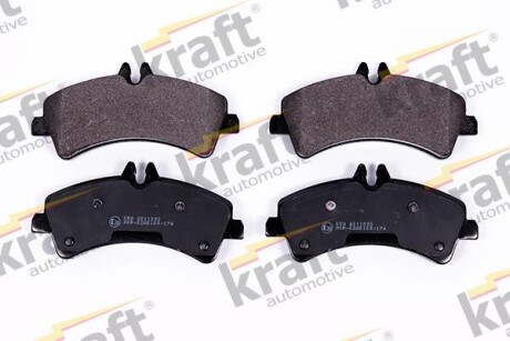 Тормозные колодки дисковые, комплект KRAFT 6011092