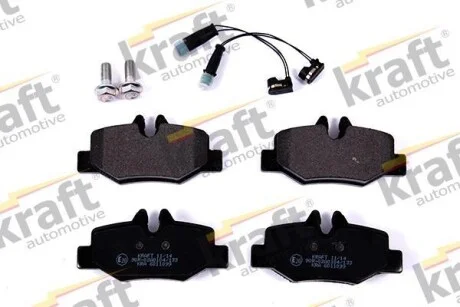 Тормозные колодки дисковые, комплект KRAFT 6011099