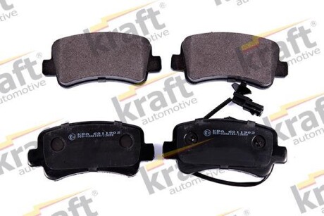Тормозные колодки дисковые, комплект KRAFT 6011902