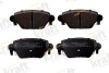 Тормозные колодки дисковые, комплект KRAFT 6012127 (фото 1)