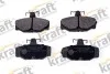 Тормозные колодки дисковые, комплект KRAFT 6012130 (фото 1)