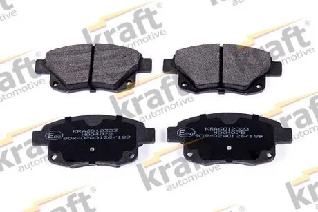 Тормозные колодки дисковые, комплект KRAFT 6012323