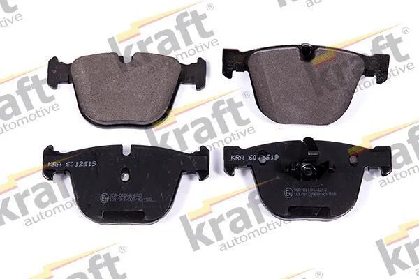Тормозные колодки дисковые, комплект KRAFT 6012619 (фото 1)