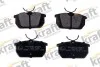 Тормозные колодки дисковые, комплект KRAFT 6013490 (фото 1)