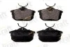 Тормозные колодки дисковые, комплект KRAFT 6014250 (фото 1)