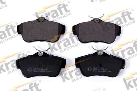 Тормозные колодки дисковые, комплект KRAFT 6015672